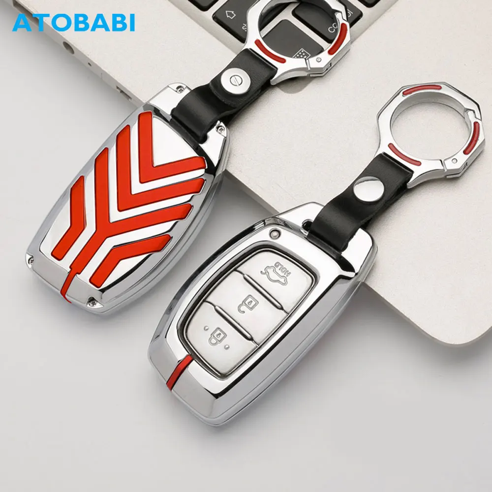 Чехол для автомобильного ключа из цинкового сплава Hyundai Elantra Mistra ix25 новинка Tuscon ix35