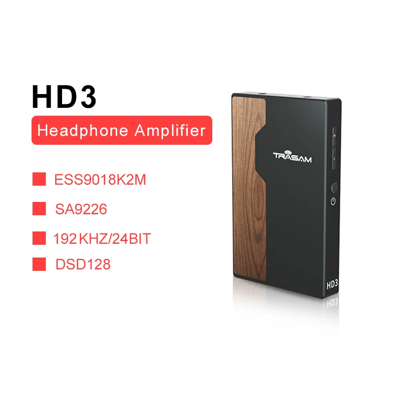 Трансam HD3 DSD USB DAC/усилитель для Android/компьютера/Sony/Xiaomi Apple iPhone iPad DSD128 24