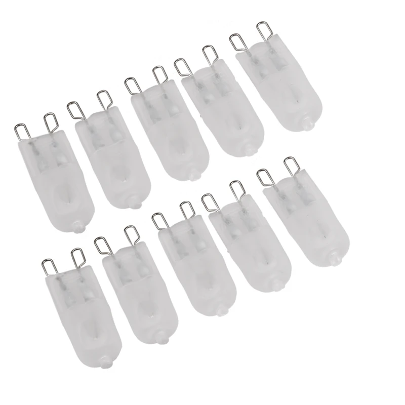 

10X G9 Halogen Warm White Office Capsule Frosted Light Bulb Lamp 40W 230V
