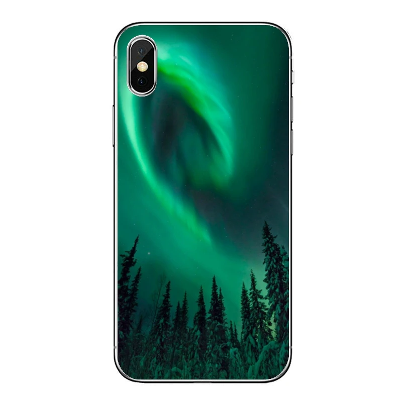 Силиконовый чехол для телефона с северным ночным небом Samsung Galaxy A71 A70 A60 A51 A50 A41 A40 A31