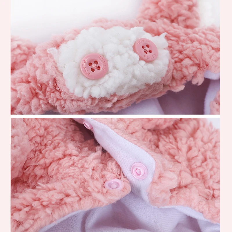 Одежда для домашних животных Осенняя теплая милая и удобная цельная одежда кошек