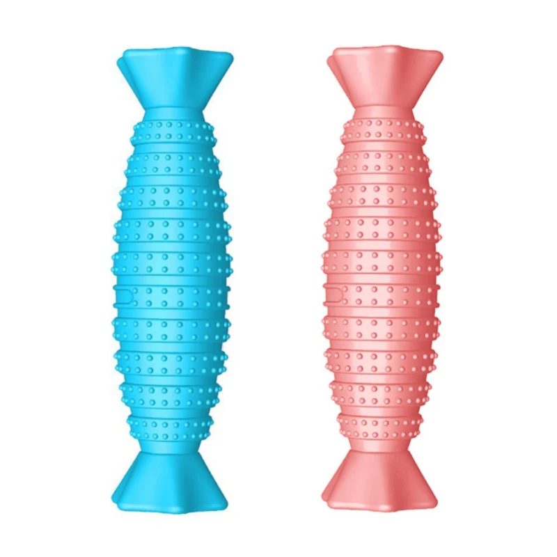 

TPE Cute Molar Bone Toy Molar Bite Resistant Universal Fun Interactive Toy Pet Supplies Deep Cleaning Teeth Massage Gums