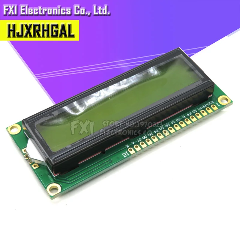 ЖК дисплей монитор lcd 1602 2004 16X2 20X4 5V символ зеленый/синий экран с подсветкой и IIC IEC