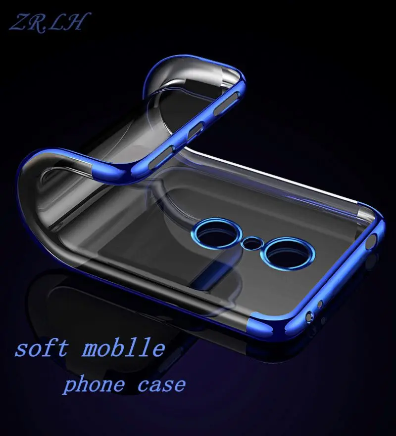Shockproof Plating Phone Case For Xiaomi Redmi 5 plus note7 8 K20 Pro TPU Slim Transparent Cover for MI9T | Мобильные телефоны и