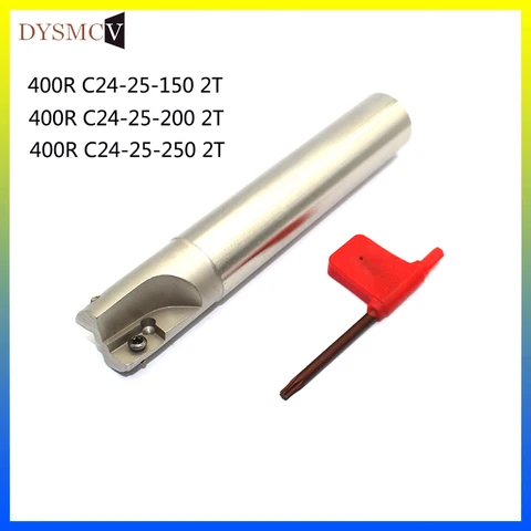 Держатель фрезерного станка BAP 400R C24-25-150 C24-25-200 C24-25-250 2T, хвостовик 24 мм, для APMT1604 карбидные режущие пластины для фрезы