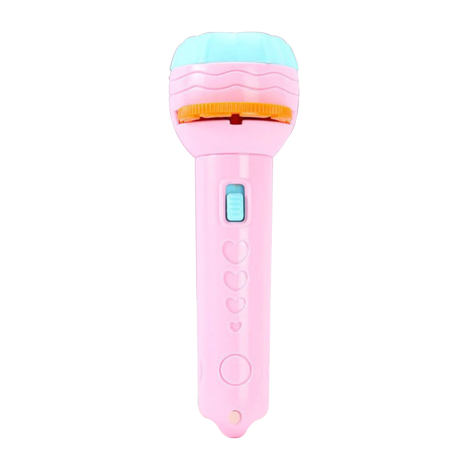

Kids Torch Lamp Flashlight Projector Gift Early Education Story Book Toy Easy Use Baby Sleeping Cute Pattern Plastic Funny