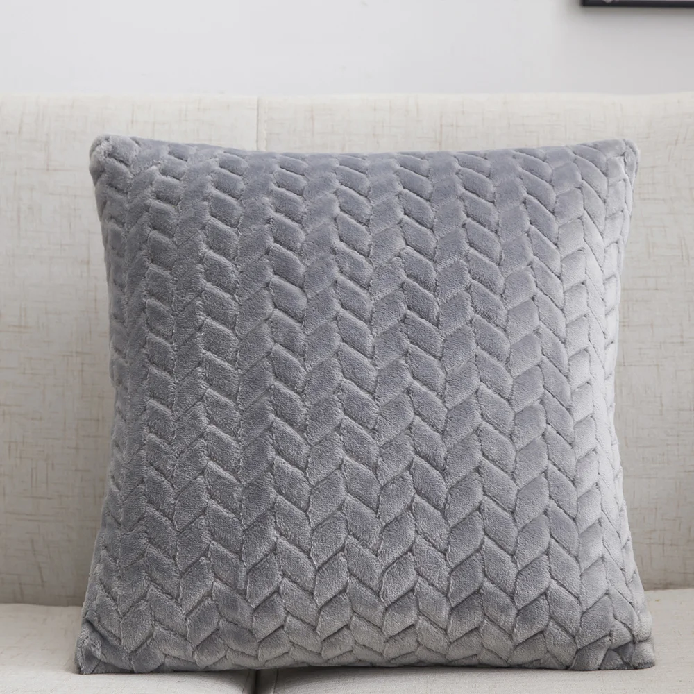 

Soft Plush Decorative Cushion Covers Pillow Case Home Decor Pillow Cover Living Room Bedroom Sofa Decorative Throw Cushion Cover