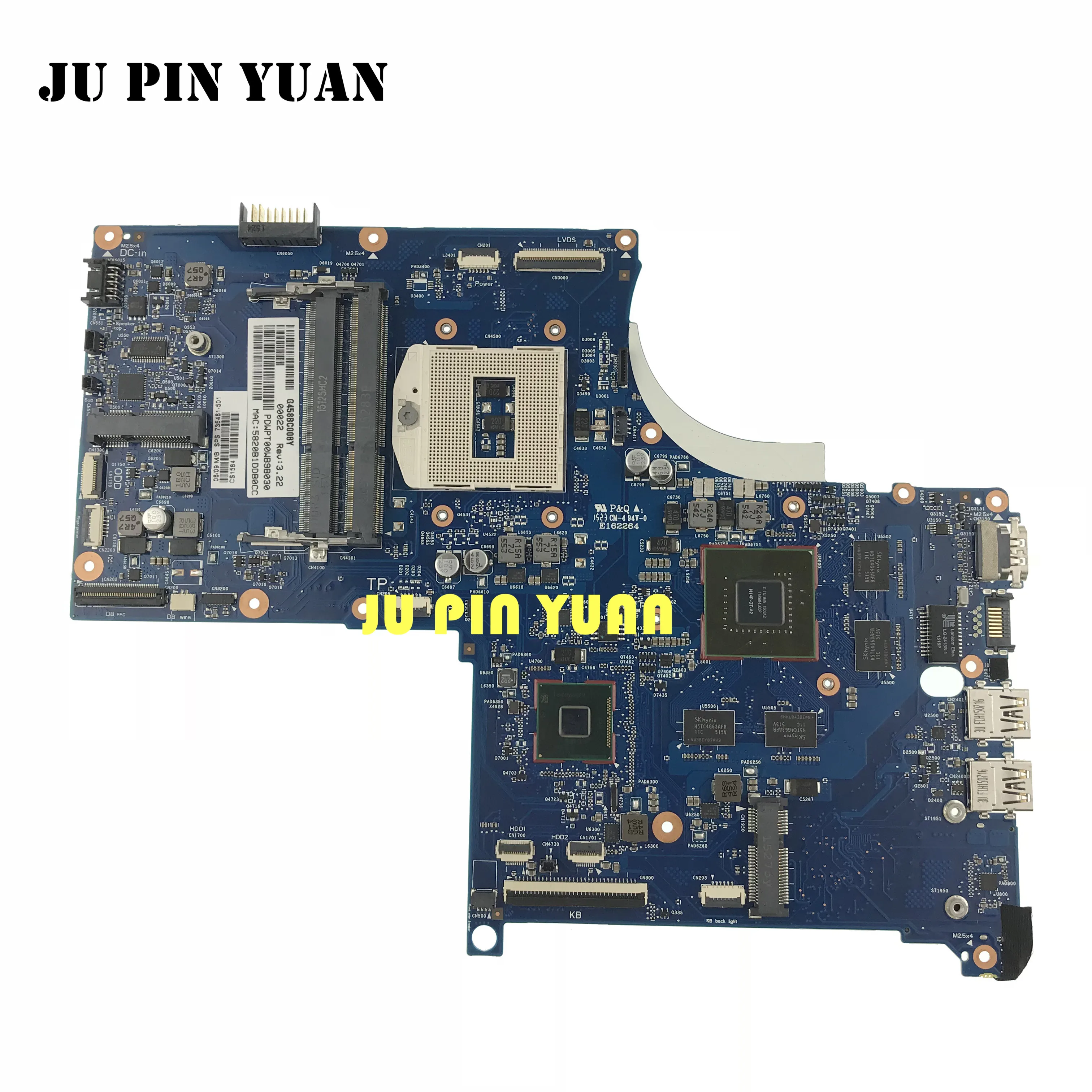 736481-501 736481-001 Mainboard for HP ENVY 17-J 17T-J M7-J Series Motherboard with HM87 750M/2G PGA947 Fully Tested | Компьютеры и