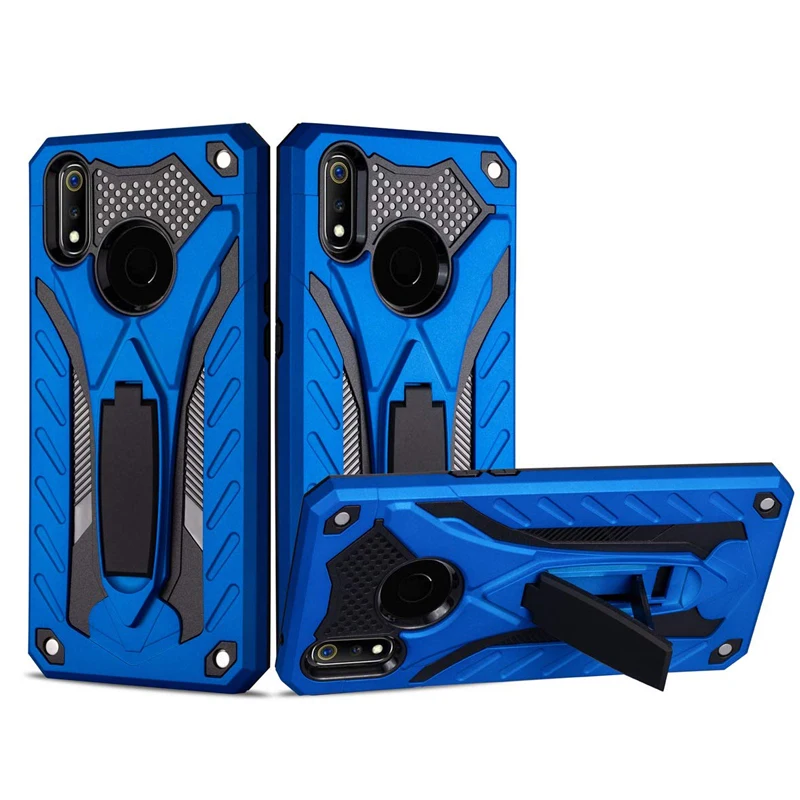 Прочный чехол с подставкой для телефона Shockproof Case для Huawei P30 Lite Honor 10 8A 9C.