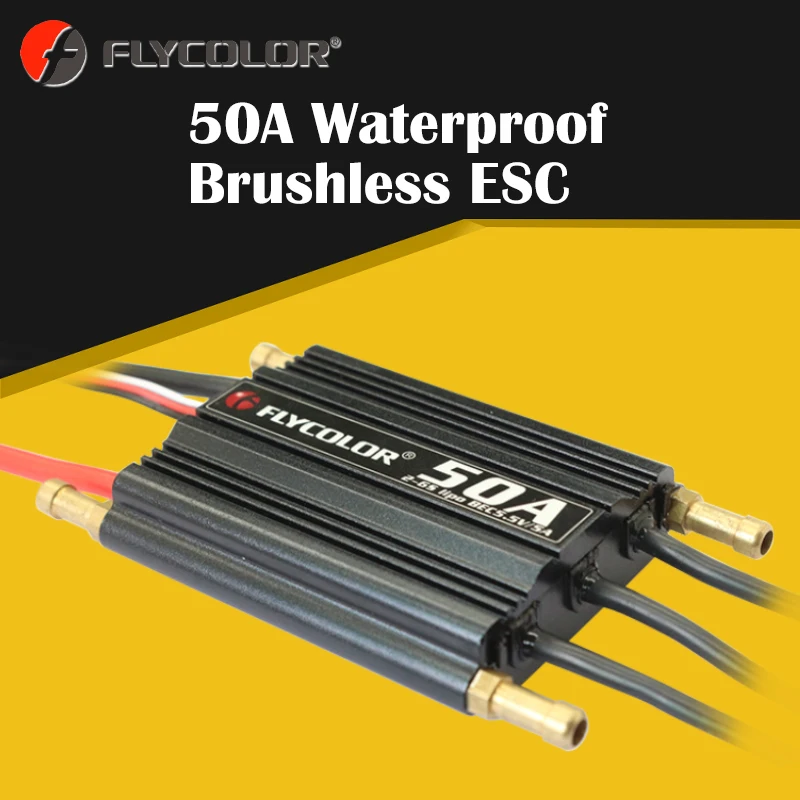 Flycolor 50A/70A/90A/120A/150A контроллер скорости бесщеточный ESC Поддержка 2 6S BEC 5 V/5A для