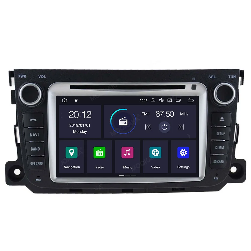 Автомагнитола на Android 10 0 4 + 64 ГБ GPS навигация для Benz Smart 2010 2014 мультимедийный плеер