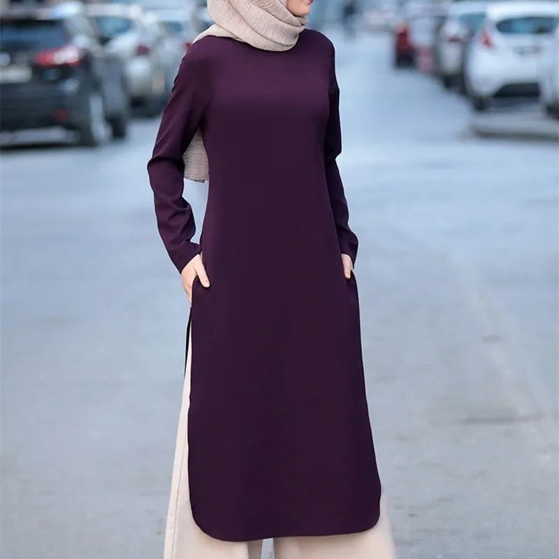 

Tunic Trousers Women Combination Muslim Hijab Suit New Season Detailed Crepe Quality Fabric Elastic Waist Trousers Turkey