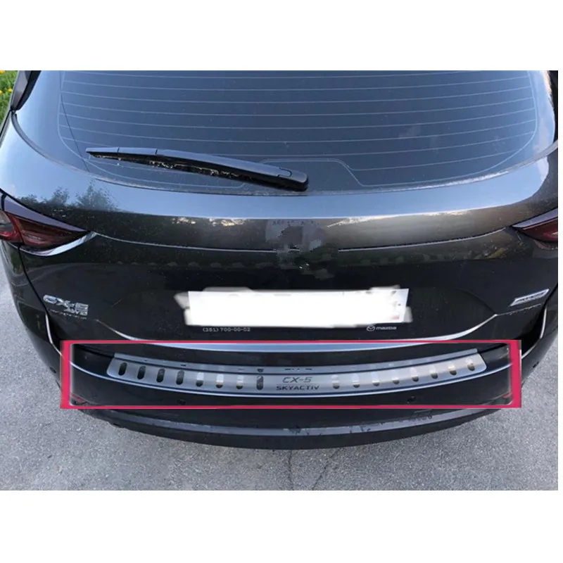 Стайлинг автомобиля для Mazda CX 5 CX5 2017 2021 защита заднего внешнего бампера отделка