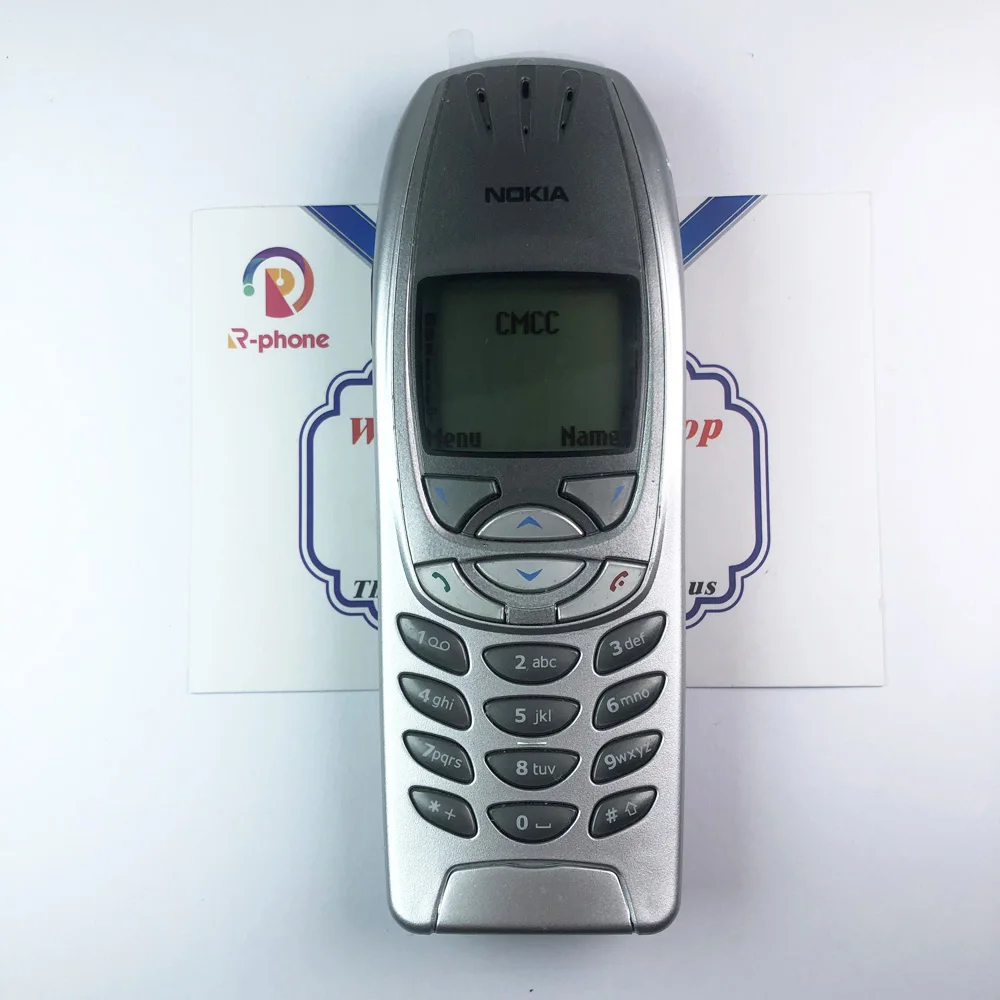 Nokia 6310i Восстановленный мобильный телефон настоящий Bluetoorh оригинальный