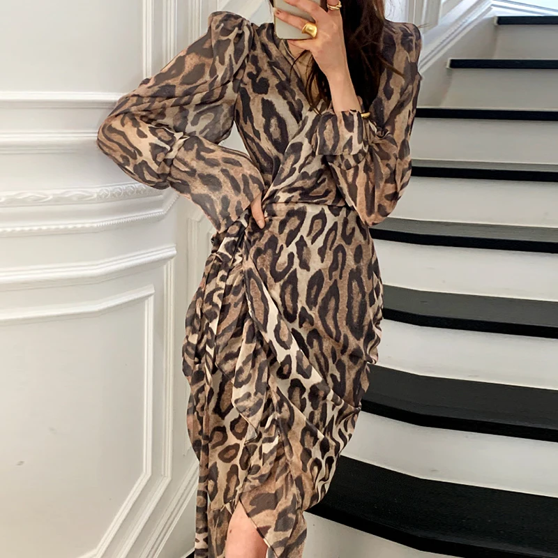 Женское винтажное платье с длинным рукавом элегантное облегающее праздничное