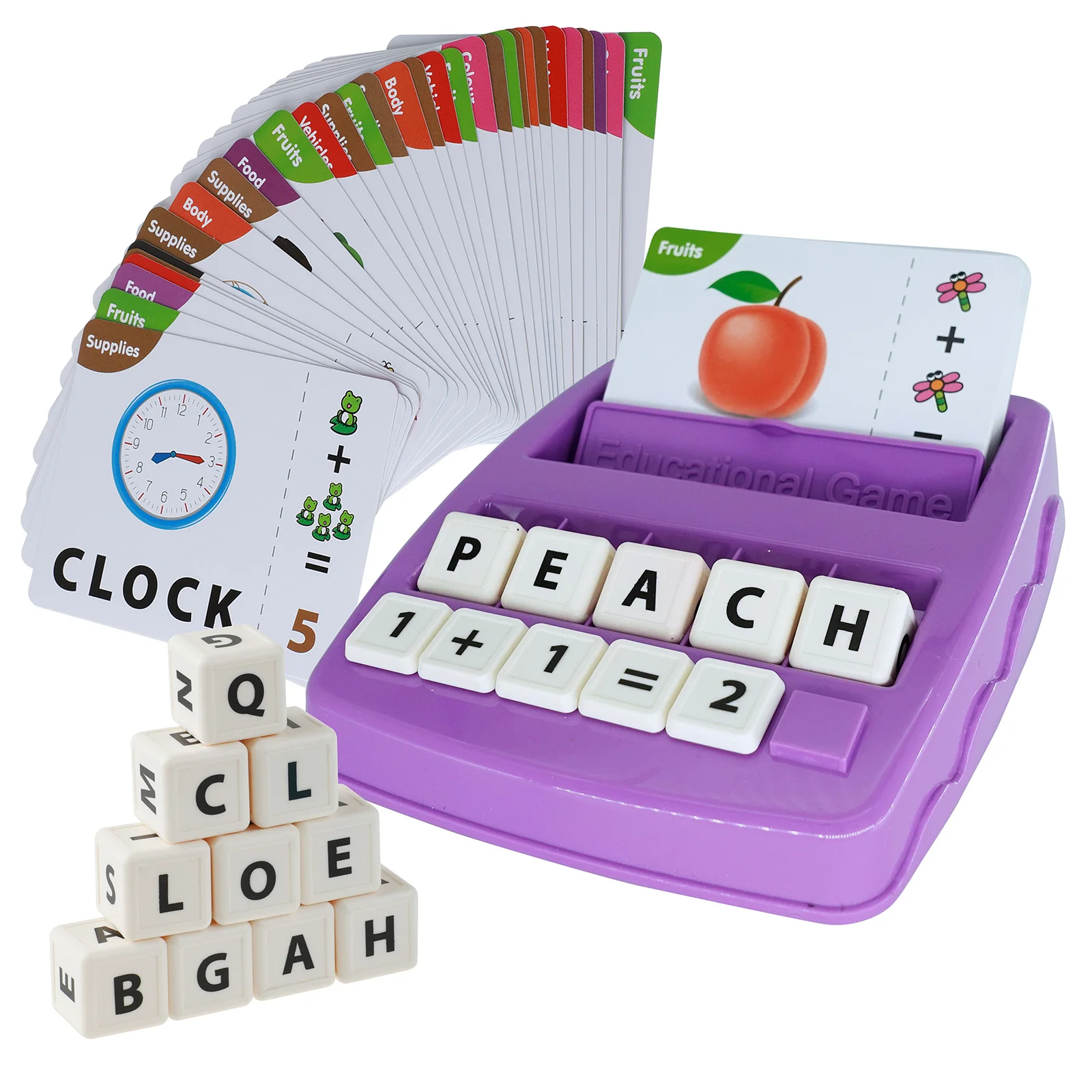 Детские обучающие игрушки игра для букв с карточками детей обучение