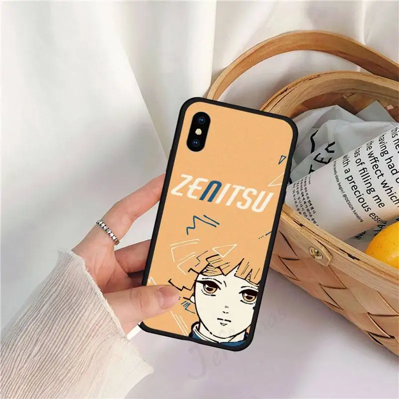 

Japan Anime Kimetsu no Yaiba Phone Case for iPhone 11 12 pro XS MAX 8 7 6 6S Plus X 5S SE 2020 XR