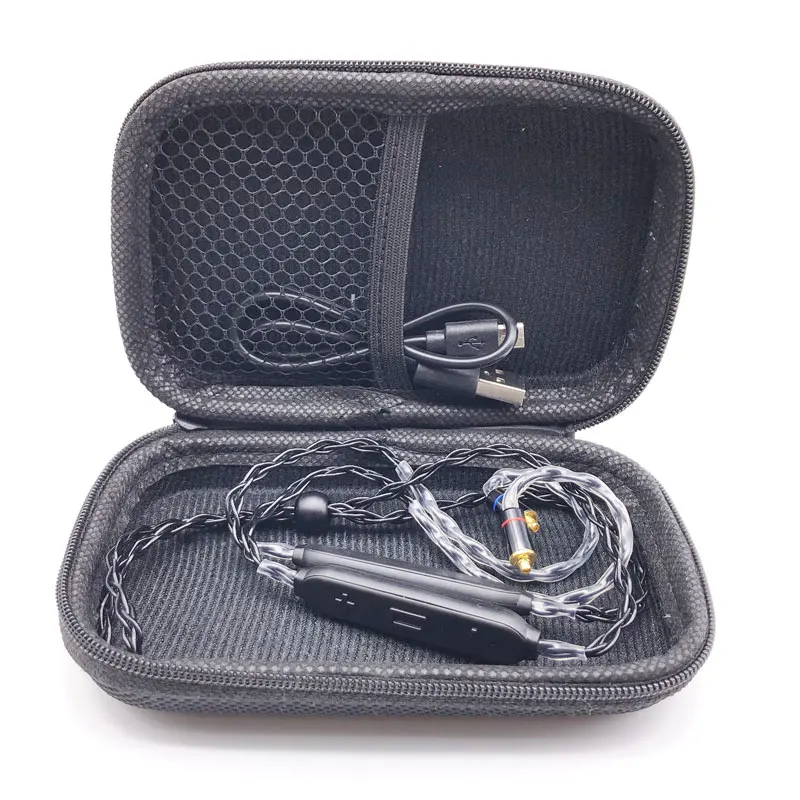 Обновленный кабель для mmcx 0 78 мм 2pin SE215 SE535 IE80 A2DC QDC ручная работа QCC3034 Bluetooth 5