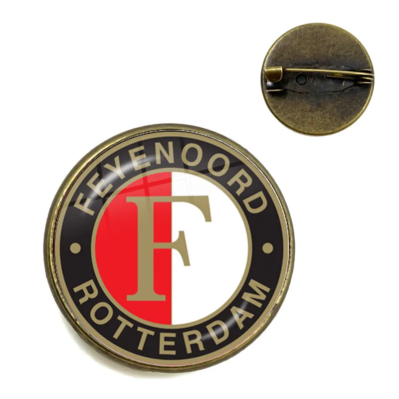 Брошь с логотипом футбольной команды Feyenoord roттердам|Броши| |