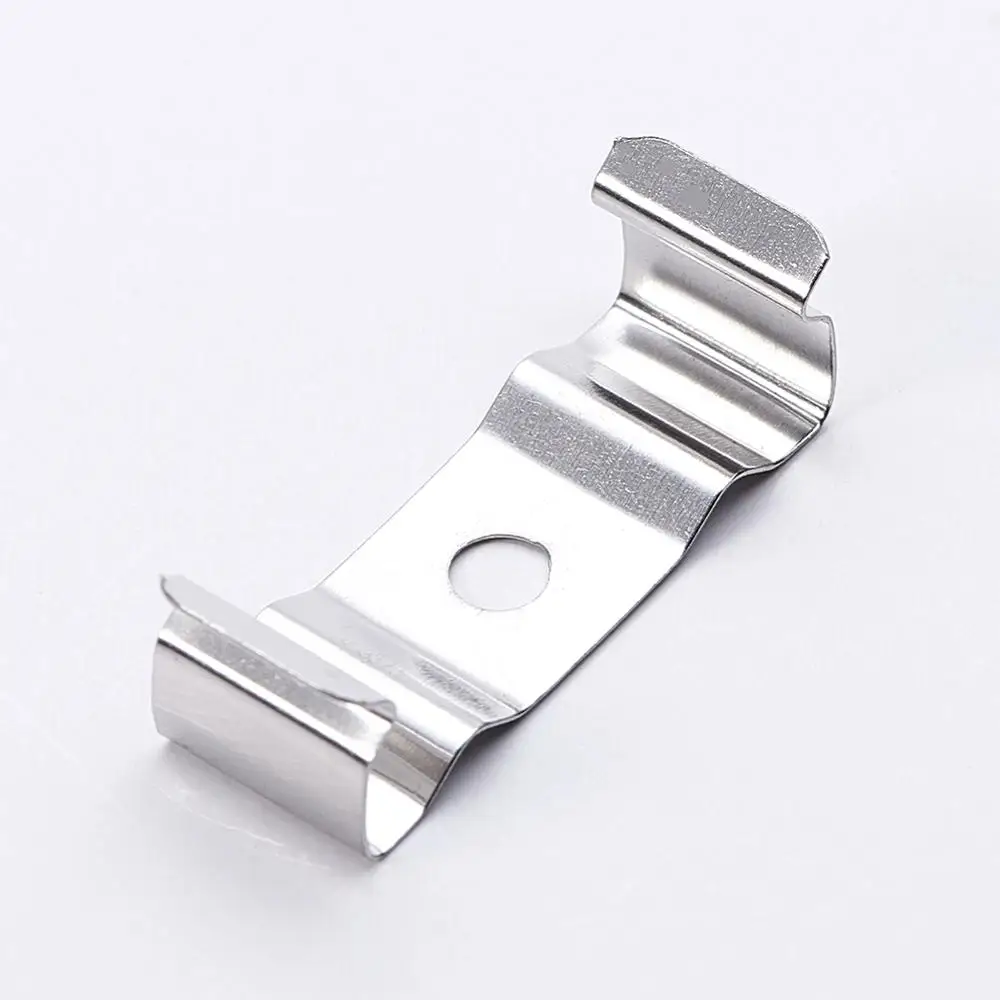 

Hot 15~100pcs T4 T5 T8 U Clip Holder for Lamp Bracket Lampholder Stainless Steel Fixing Clips Lighting Accessories