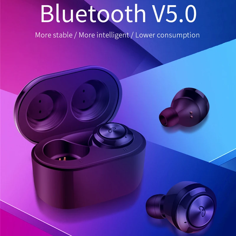 Оригинальные беспроводные Bluetooth-наушники Sovawin V5.0 с сенсорным управлением TWS