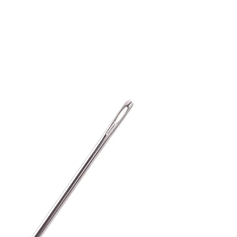 25Pcs 49/61/68mm Round-pointed Harness Needles Leather Hand Blunt Stitching Needle DIY Leathercraft Sewing Accessories | Дом и сад