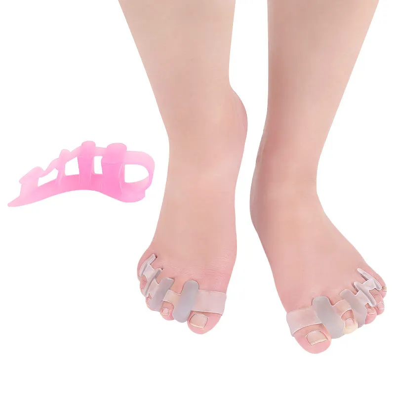 

1Pair Orthopedic Hallux Valgus Pro Bunion Corrector Toe Separator Stretchers Bunion Protector Pedicure Silicone Shoe Pad Insoles