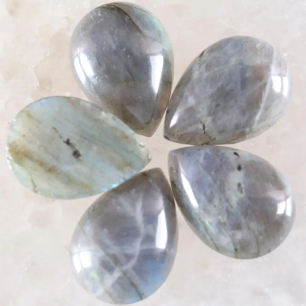 5 шт. кабошон кабина натуральный камень без просверленного отверстия капля воды