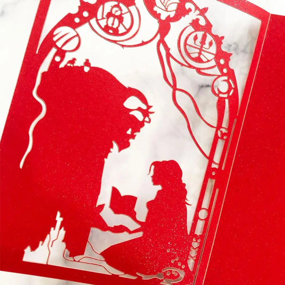 Свадебные пригласительные открытки 20 шт./лот китайские красные многоцветные