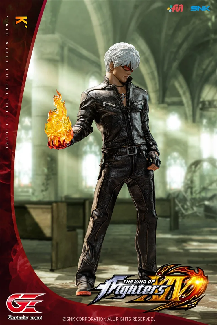 

В наличии GENESIS EMEN KOF-K01 1/6 обувь для костюмированных вечеринок в стиле King of Fighters 14 серии K 12 дюймов Подвижная кукла
