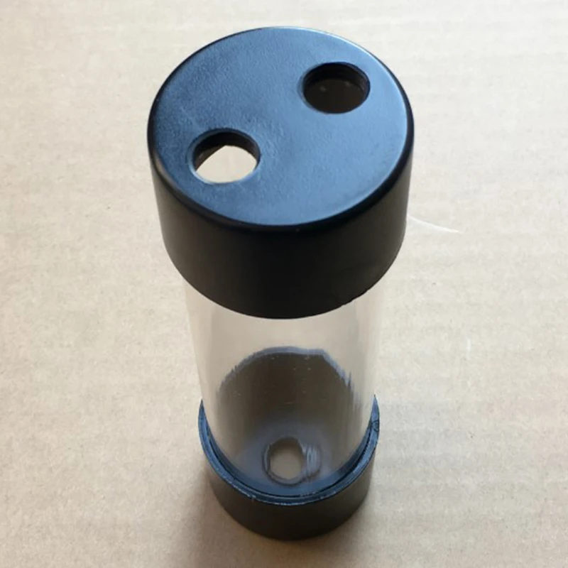

Water Cooler 100mm Transparent Cylindrical Computer Water Cooling Set Water Tank with G1/4 Female Thread