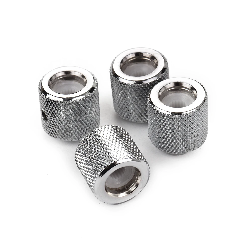4 stücke metall volume tone control knob dome knob set mit inneren hexagon spanner für elektrische gitarre bass free global shipping