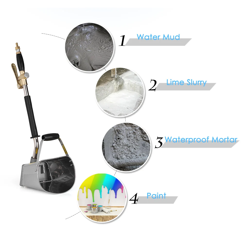 Профессиональная крыша пневматический Пескоструйный Многофункциональный спрей