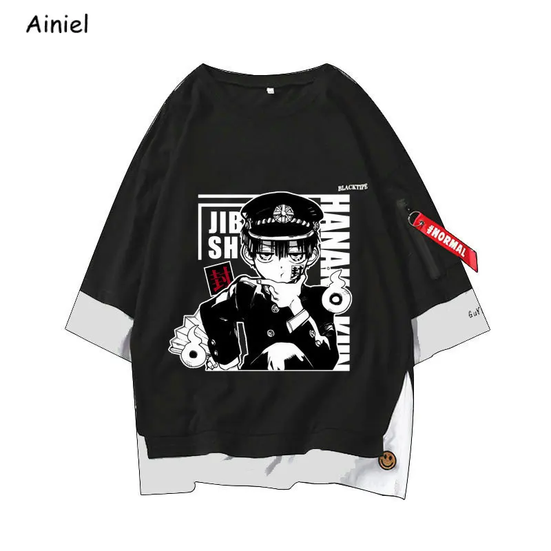

Anime Toilet-Bound Hanako-kun Shirt Tees Cosplay Costume Jibaku Shounen Hanako kun T-shirts Men's Clothing Nene Yashiro Tops
