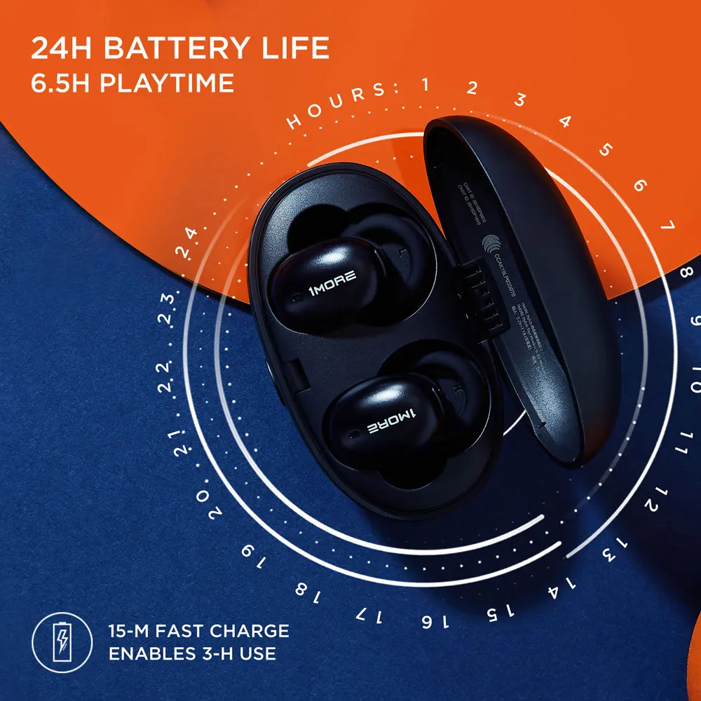 1more наушники-вкладыши TWS Bluetooth 5 0 наушники E1026BT Беспроводной Динамический драйвер