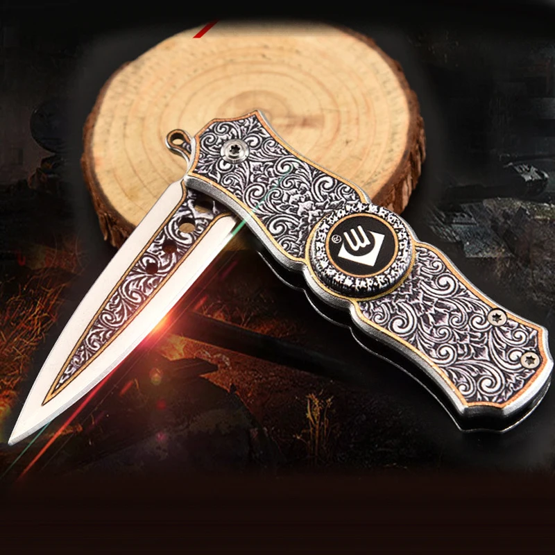 Новый складной нож с лезвием искусственный тактический Складные карманные ножи