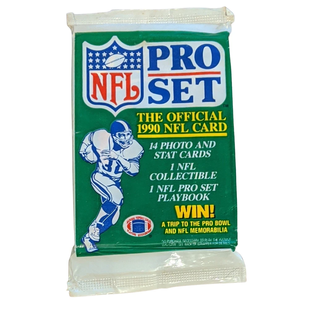 Pro Set 1990 NFL Football Series 1. Коллекционные карточки американский футбол 14шт