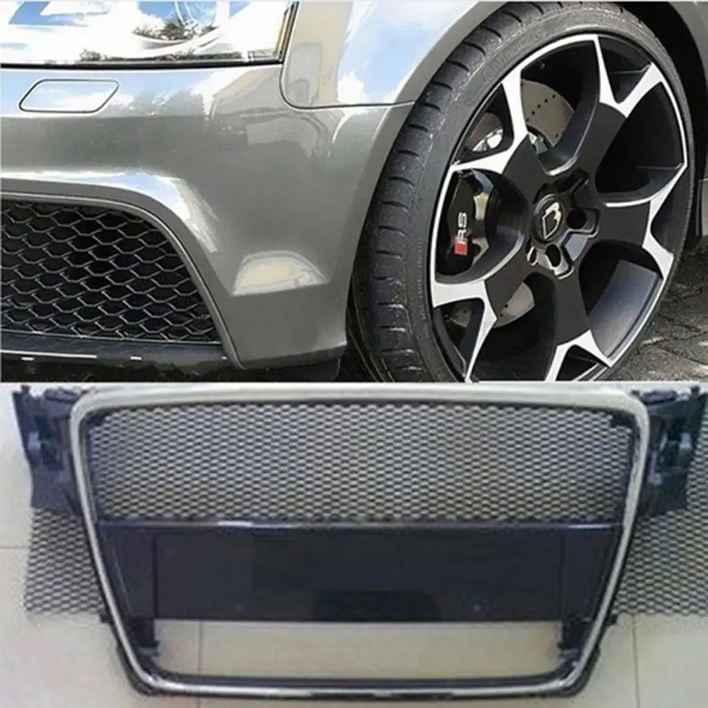 

1PC Universal Car Front Hood Bumper Grill Grille Mesh Cover Trim Hexagon Shape Aluminum 1m