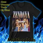 Рубашка ZENDAYA в винтажном стиле 90-х рэп хипчудовище, футболки большого размера, мужские новые футболки, рубашки с принтом