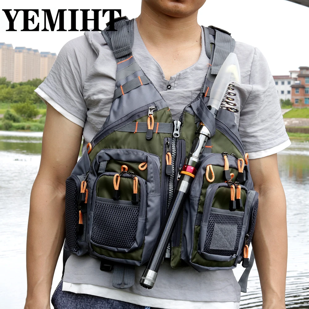 Высококачественный жилет для рыбалки водных видов спорта спасательный лодки