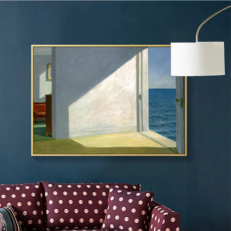 AAHH домашний декор солнечный свет светит в комнате фигура холст картина настенное