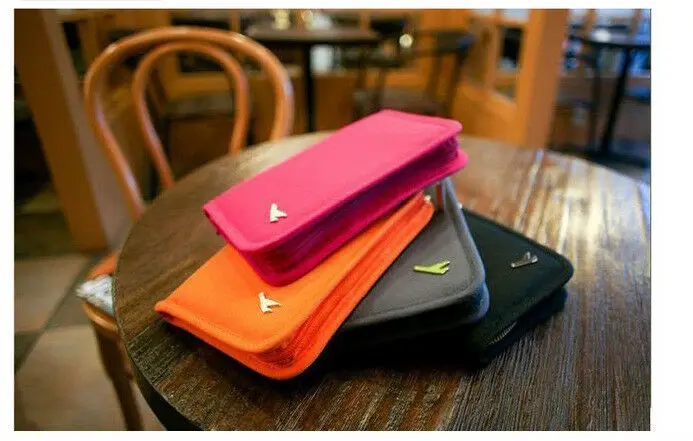 Воздушный паспорт с кожаным проездным паспорта кошелек многофункциональная