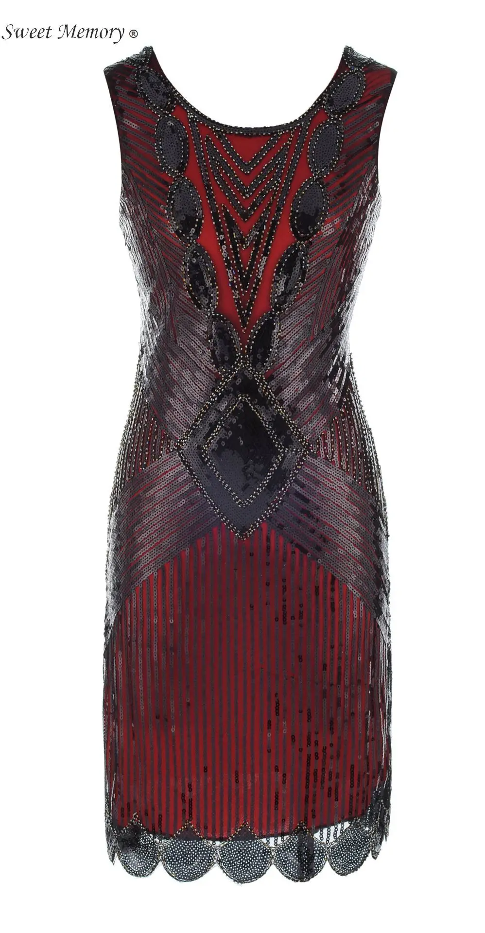 

H01 Sweet Memory Women Cocktail Dresses Top Gold Red Black Vintage Sequin Sexy Prom Party Dresses Vestido De Festa Curto De Luxo