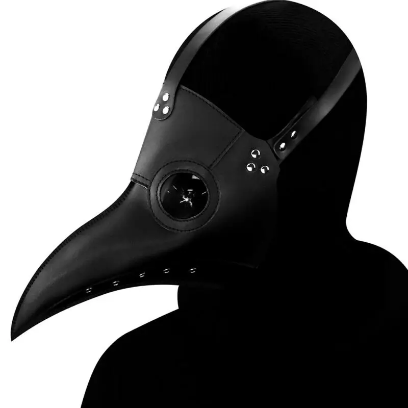 Steampunk Plague Doctor Mask Bird Beak Halloween Props Cosplay Punk Gothic Masks Classical Elegant Masquerade Mouth | Дом и сад