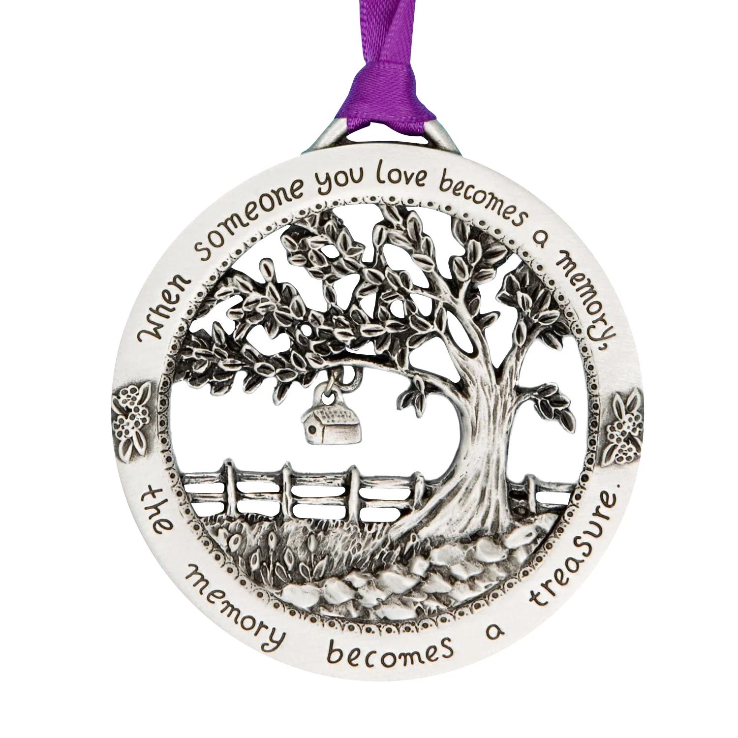 

Merry Christmas Ornament Hanging Decor for Home-When Someone You Love Becomes a Memory jlrr