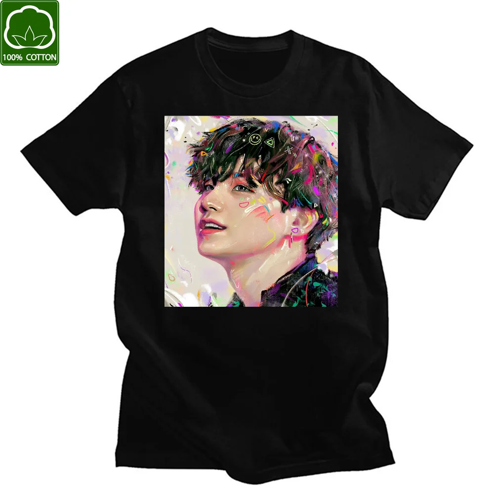 Bangtan niños coreanos idol Kpop dinamita 2021 Camiseta de algodón Unisex camiseta Camiseta de manga corta Vintage de mujer gráfico novedades divertidas