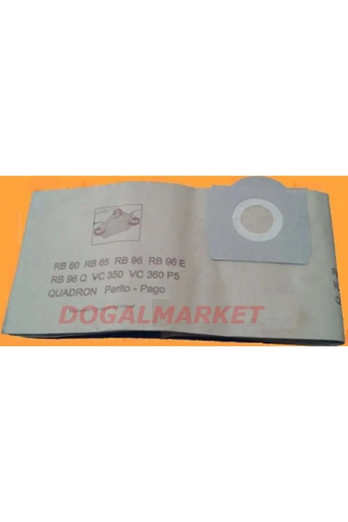 

MHK Parts Rb 50 / 60 Vacuum Cleaner Dust Bag 10 Pcs