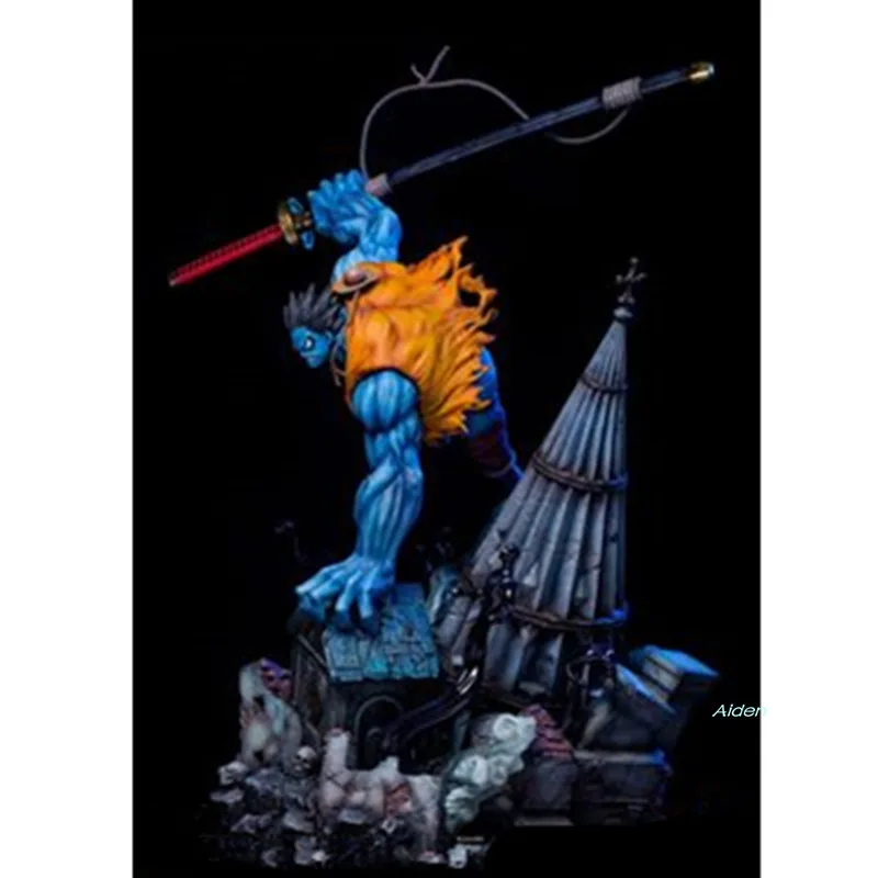 Статуя кошмарная обезьянка 20 дюймов Luffy грудь соломенная шляпа Пираты полный