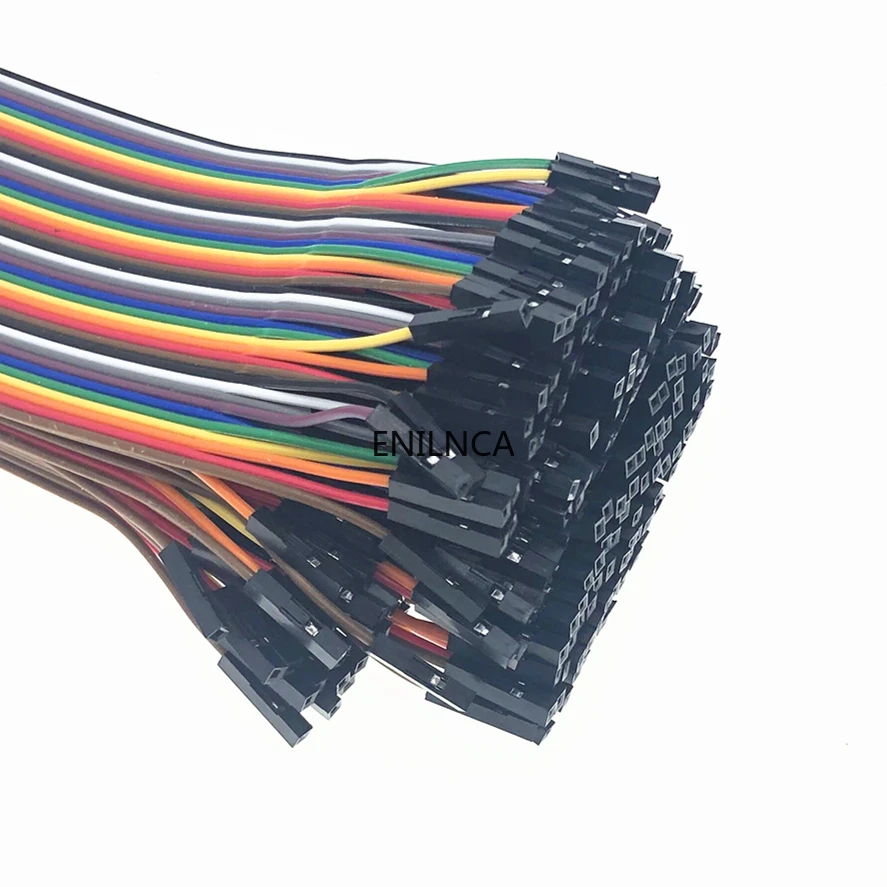 Перемычка Dupont для Arduino 40 120 шт. 10 см 20 контактный разъем штырь гнездо и