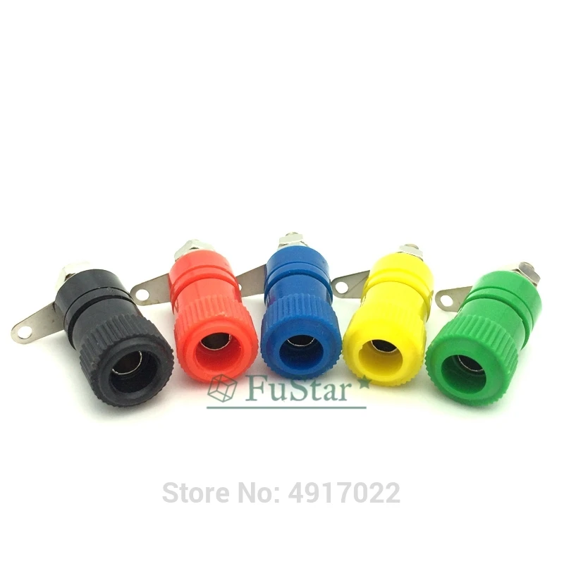 10 шт клеммные колодки JS-910B JS-919 4 мм усилитель разъема зажимный винт контрольные